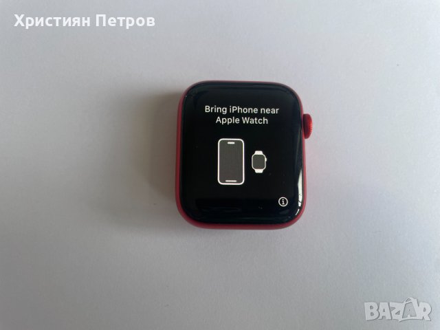 КАТО НОВ !!! Apple Watch Series 6 44 mm GPS - RED Aluminum - A2292, снимка 8 - Смарт часовници - 39119028