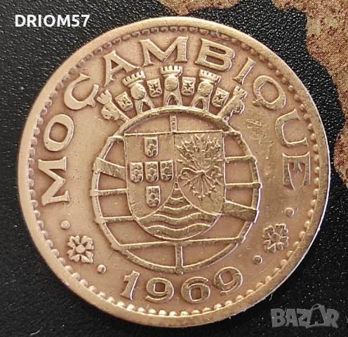 Монета Мозамбик - 1 бр. [1969], снимка 2 - Нумизматика и бонистика - 51855198