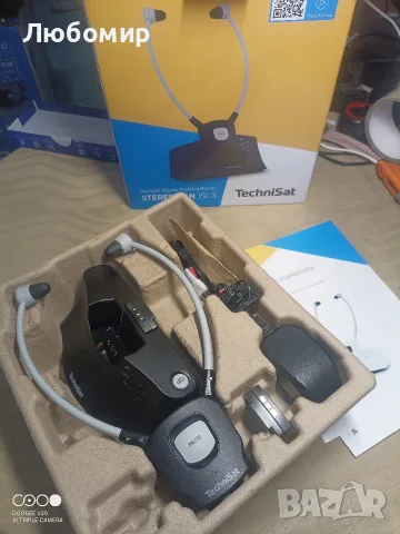 TechniSat STEREOMAN ISI 3 Безжични стерео слушалки за телевизионни и музикални канали , снимка 6 - Bluetooth слушалки - 56106232
