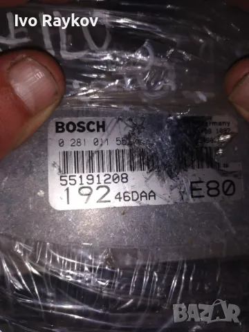 FIAT Engine Control Unit ECU 55191208, 0281011552, 5888 18416953