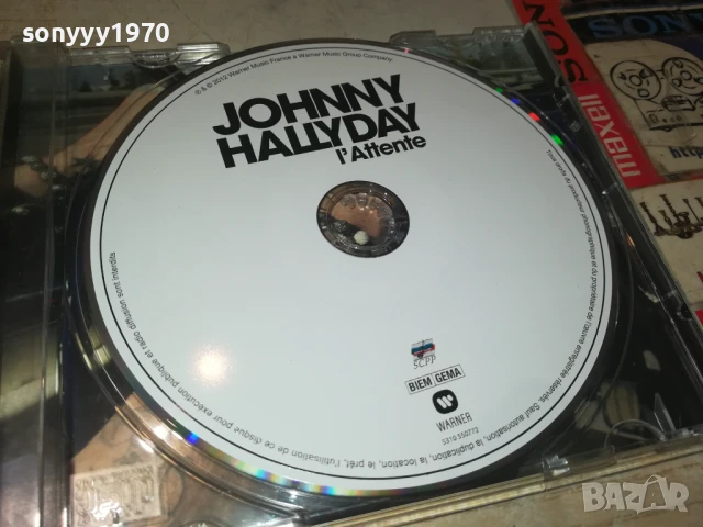 JOHNNY HALLYDAY CD 1808251953, снимка 7 - CD дискове - 51408990