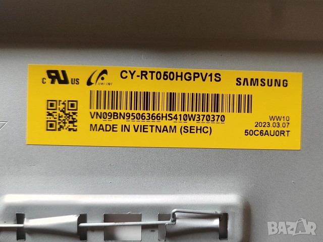 Main board BN94-15733H / BN41-02756 от TV SAMSUNG QE50Q60TAU на части, снимка 3 - Части и Платки - 53413161