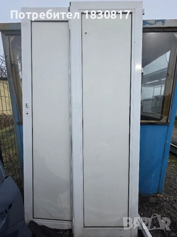 Алуминиева двукрила врата 1.4 х 2.4м