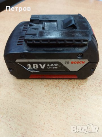 Продавам Батерия Bosch 18Volt 3.0AH, снимка 1 - Други - 35682576
