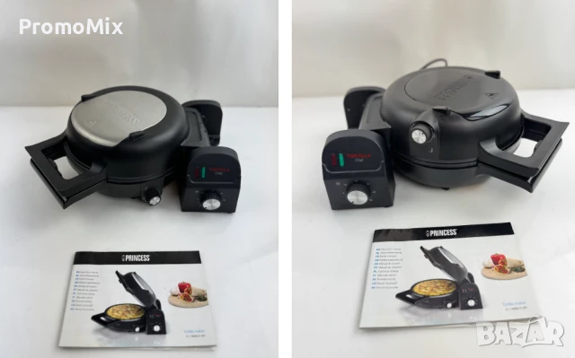 Уред за печене на пица Princess 118000 Tortilla Chef 1300W пещ за пица пицарка многофункционална, снимка 14 - Други - 49749085