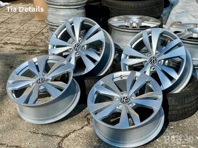 5х112 18 Джанти Нови VW ID 3 Passat Golf Caddy Sharan Touran 5x112 Чисто Нови Оригинални Джанти на Ф, снимка 4 - Аксесоари и консумативи - 49744860