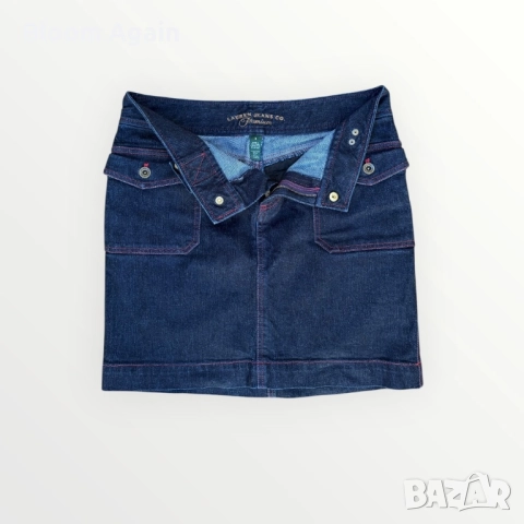 Дамска дънкова пола Ralph Lauren, снимка 2 - Поли - 52426069