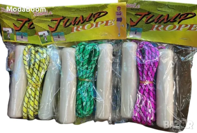 Удобно въже за скачане с дървени дръжки, снимка 4 - Други - 48869969