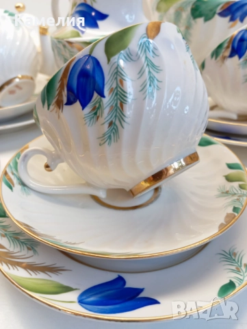 Руски порцелан , снимка 2 - Сервизи - 51445296