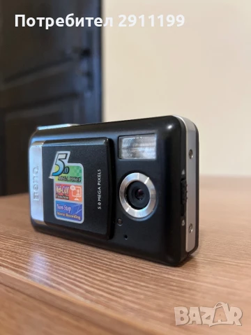Фотоапарат Benq 5,0Mp, снимка 2 - Фотоапарати - 50674296