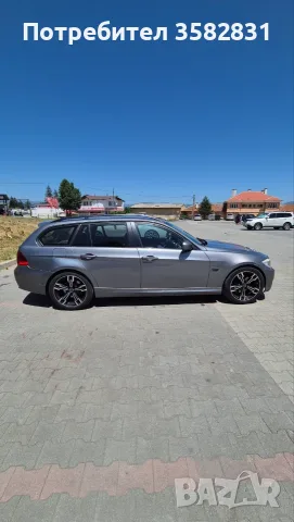 БМВ Е91 комби сиво, снимка 3 - Автомобили и джипове - 56040320
