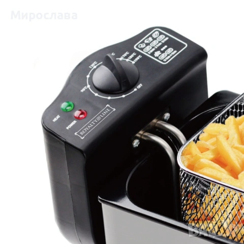 Електрически фритюрник Royalty Line , снимка 5 - Фритюрници - 53057095