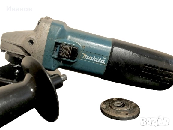 РАЗПРОДАЖБА  - 60€. Ъглошлайф Makita - 9555HN JAPAN + Алуминиев куфар Makita, снимка 6 - Куфари с инструменти - 52034458