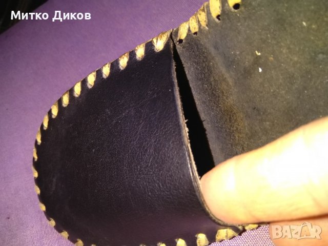 Калъвче за стотинки черно- естествена кожа 113х91мм , снимка 4 - Портфейли, портмонета - 39612958