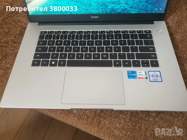 Лаптоп Huawei MateBook D15, 512SSD, снимка 3 - Лаптопи за работа - 51877513