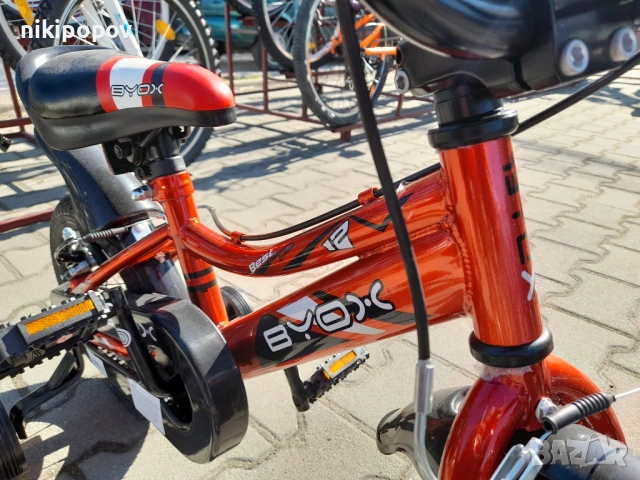 BYOX Велосипед 12" PRINCE червен, снимка 9 - Велосипеди - 53758899