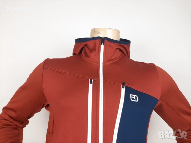 Ortovox Fleece Grid - Оригинално мъжко горнище размер L, снимка 7 - Спортни дрехи, екипи - 53570863