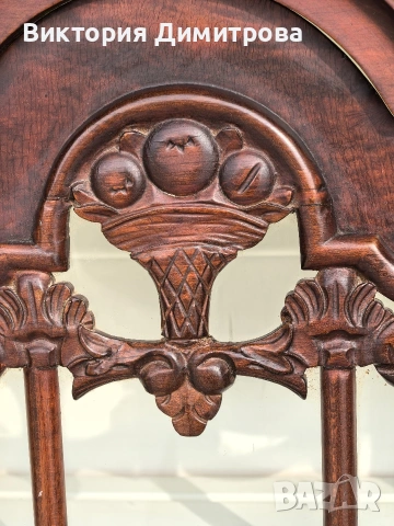 Стенна витрина барок (код 01-007), снимка 4 - Секции и витрини - 53566183