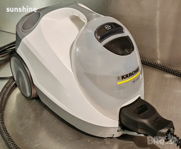 ВИДЕО * Kärcher SC 4.100 C * Mощна парочистачка * Made in Germany * 3.5 bar, 2250W, снимка 3 - Парочистачки и Водоструйки - 55743906