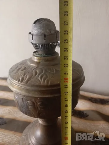 Стара газова (газена) лампа, снимка 3 - Други ценни предмети - 49904096