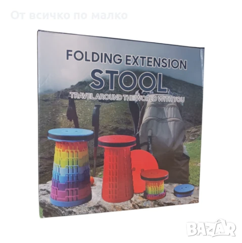 ✨Сгъваем телескопичен стол , снимка 3 - Къмпинг мебели - 50899002