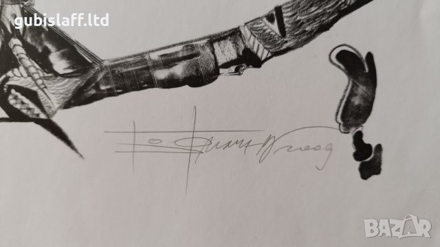 Картина, графика, проф. Б. Филчев, 2009 г., снимка 2 - Картини - 42391827