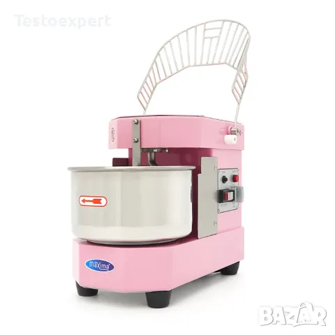 Тестобъркачка 8 литра – спирален миксер, розов – до 4,5 кг тесто, снимка 2 - Обзавеждане на кухня - 50372123