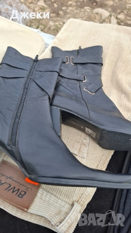 БОТУШИ-36/38 - made in İTALY нови, снимка 4 - Дамски ботуши - 52029477