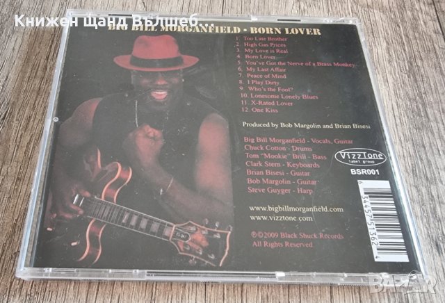 Компакт Дискове Поп - Рок: Big Bill Morganfield - Born Lover , снимка 2 - CD дискове - 39117575