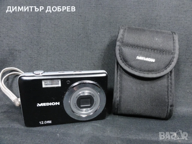 ЦИФРОВ ФОТОАПАРАТ MEDION MD86508 12MP DIGITAL CAMERA, снимка 4 - Фотоапарати - 53709973