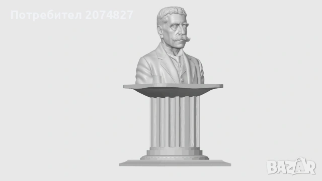 ИВАН ВАЗОВ (бюст, статуетка), снимка 8 - Статуетки - 53453498