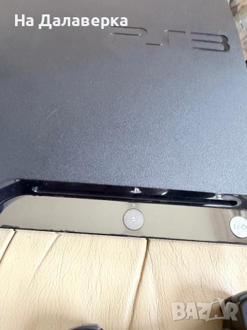 PlayStation 3 Slim 120GB + 2 джойстика + 5 игри, снимка 2 - PlayStation конзоли - 52531002