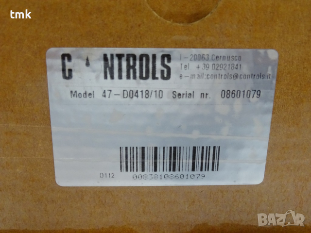 Лабораторни анализни сита CONTROLS MOD 47-D0418, снимка 10 - Други машини и части - 36375233
