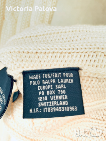 RALPH LAUREN оригинал пуловер пима памук, снимка 12 - Блузи с дълъг ръкав и пуловери - 38613733