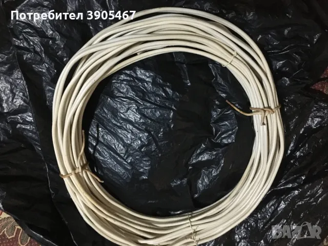 Двужилен/едножичен/ мостов кабел 13м х 2,5 мм2, снимка 1