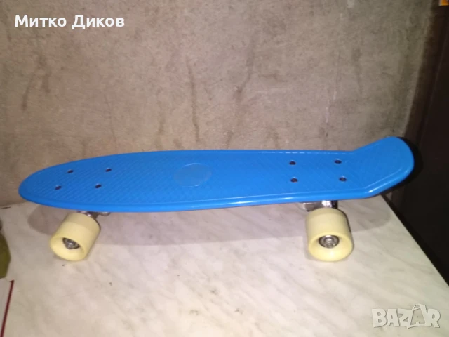 Penny Board Exclusive 55 см син нов, снимка 2 - Скейтборд, ховърборд, уейвборд - 51107073
