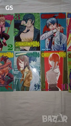 Продавам лот манга Chainsaw Man – volume от 1-13, снимка 4 - Чуждоезична литература - 56301066