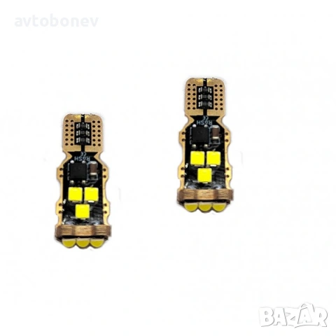 LED крушки-габарит T10(W5W)CANBUS к-т/2бр./-15-, снимка 2 - Аксесоари и консумативи - 53005125