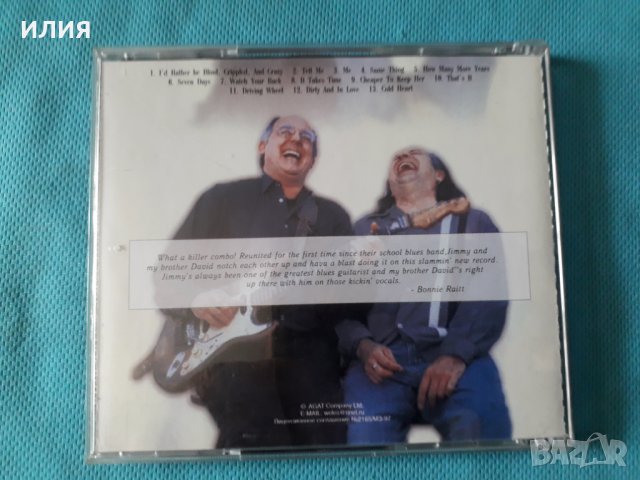 David Raitt & Jimmy Thackery – 2000 - That's It!(Modern Electric Blues), снимка 3 - CD дискове - 41436994