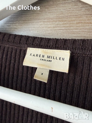 Рокля Karen Millen Englend 36 размер вълна, снимка 4 - Рокли - 53651180
