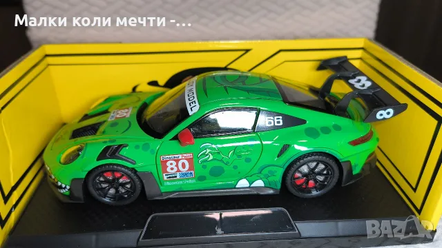 Метална кола Porsche, мащаб 1:24 , чисто нова , снимка 3 - Колекции - 56230820