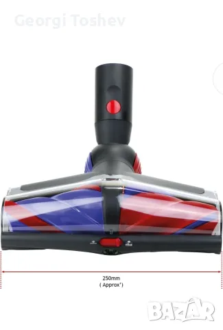 Продава се оригинална лазерна четка Dyson All Floor Cones™ Sense (за модели V16 / V10 Konical) , снимка 2 - Прахосмукачки - 56059292