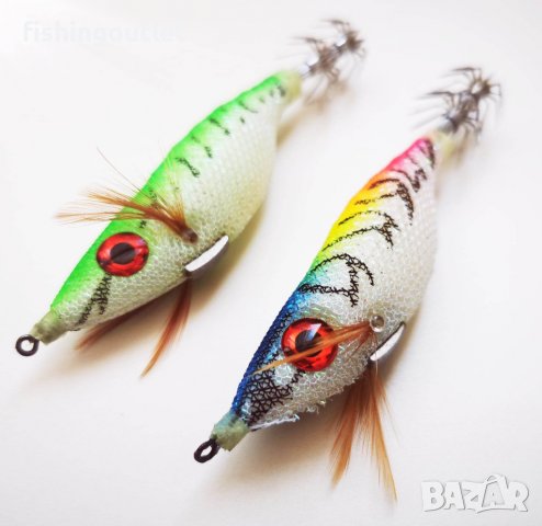 Комплект 6 калмариери за морски риболов на сепии, калмари и октоподи, снимка 6 - Такъми - 40239509