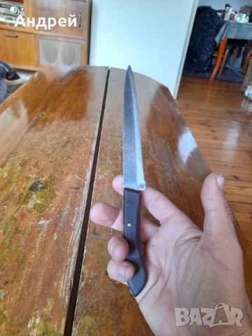 Стар кухненски нож Ekco Stainless USA, снимка 5 - Други ценни предмети - 53327100