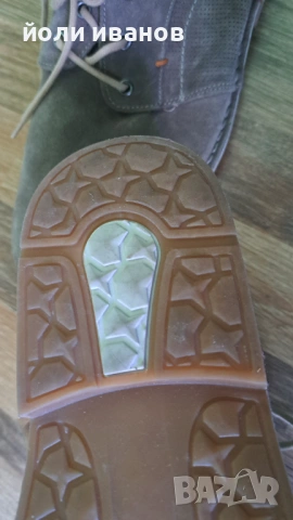 Кожени шити обувки от Албания-46 номер, снимка 10 - Маратонки - 53777966