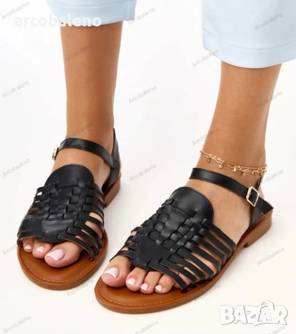Дамски плоски римски сандали Everlay, 2цвята , снимка 9 - Сандали - 50823718