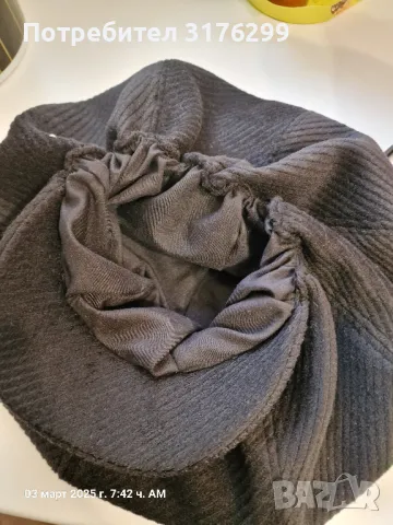 Дамска голяма шапка тип "художник", снимка 5 - Шапки - 49671947