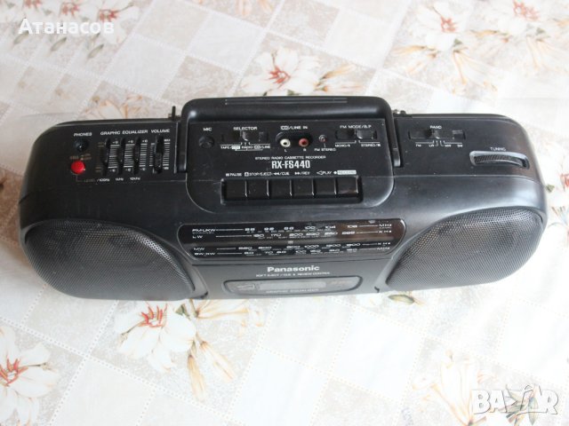 Panasonic RX-FS440 радио и касетофон, снимка 9 - Радиокасетофони, транзистори - 42308652