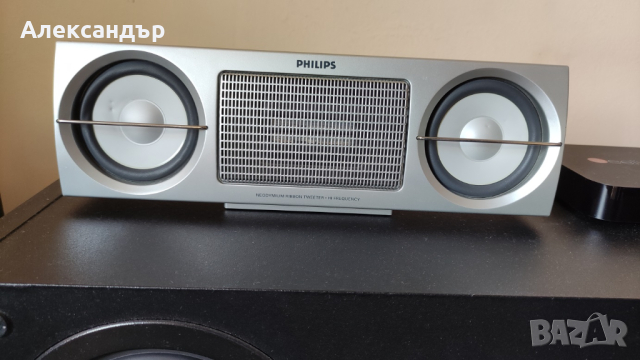 Център Philips CS700, 8 Ома, Neodymium Ribbon Tweeter, снимка 3 - Тонколони - 44921692