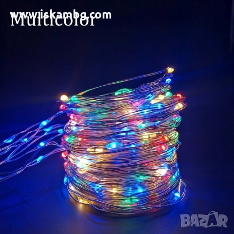 Светеща LED завеса с 200 или 300 лампички за Коледа - код 3279, снимка 15 - Лед осветление - 34511064